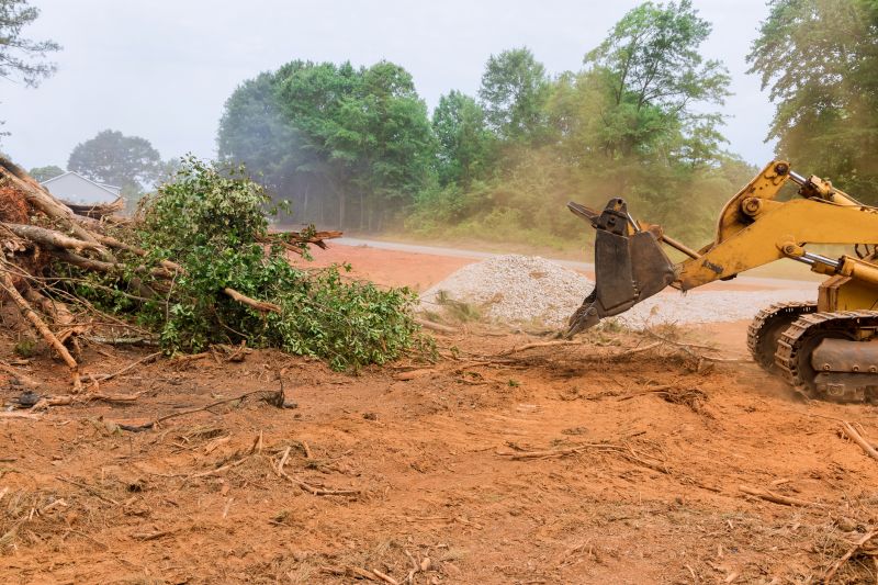 Construction Site Land Clearing in Katy, TX