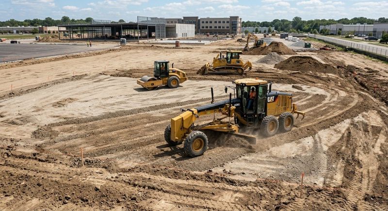 Parking Lot Excavation in Heber City, UT