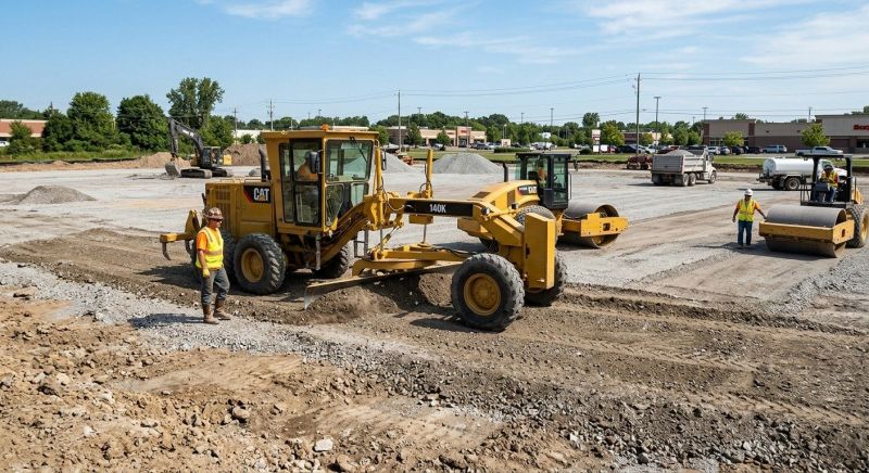 Parking Lot Gravel Repair in Cleveland, TN