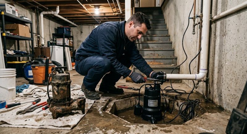 Basement Sump Pump Service in Pompano Beach, FL